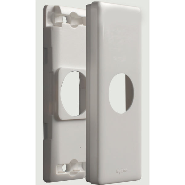 Excel Life Architrave Grid & Cover Only 1Gang White