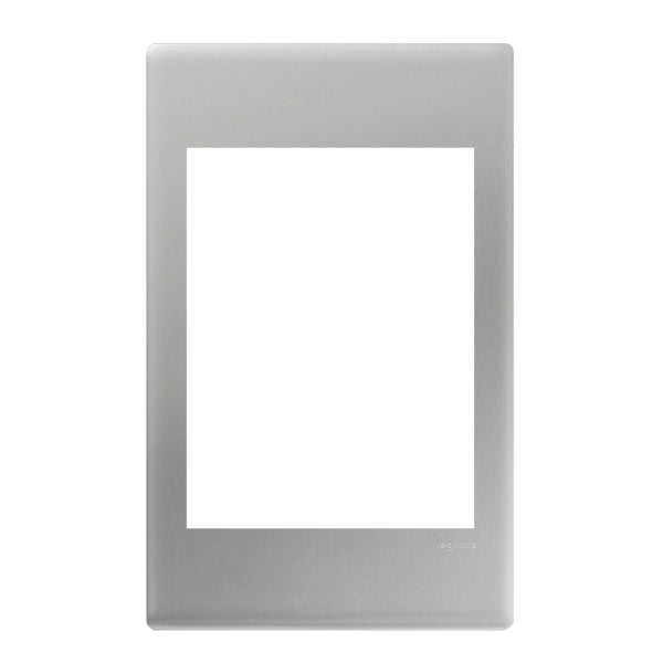 Excel Life Dedicated Cover Plate 75 x 57mm Window M/Silver