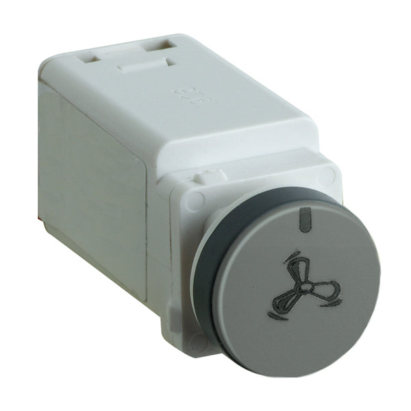 Excel Life Fan Controller Mech 100VA 3-Speed Urban Grey