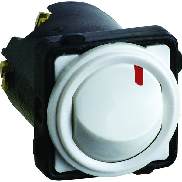 Excel Life Switch Mech 16A Red Indicator White