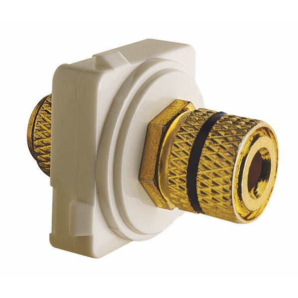 Excel Life Audio Black Banana Socket White