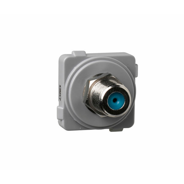 Excel Life Mech F-F TV Outlet 75 Ohm 2.4GHz Urban Grey