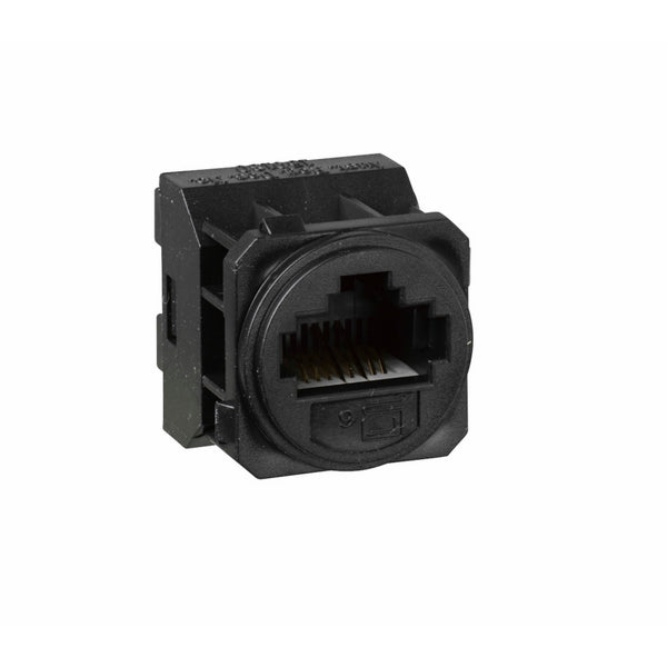 Excel Life Data Socket Cat6 RJ45 Black