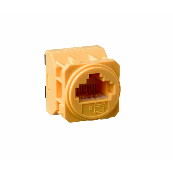 Excel Life Data Socket Cat6 RJ45 Yellow