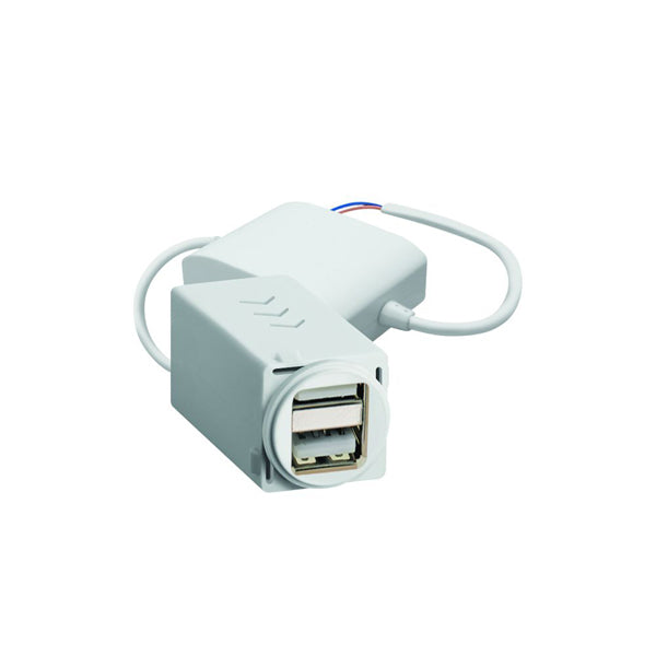 Excel Life Dual USB Charger 2x 2.4A P/S White