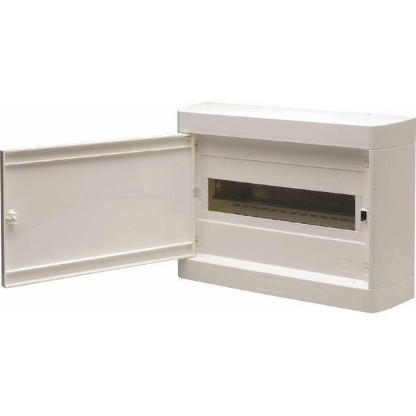 Distribution Board 12Way Surface White