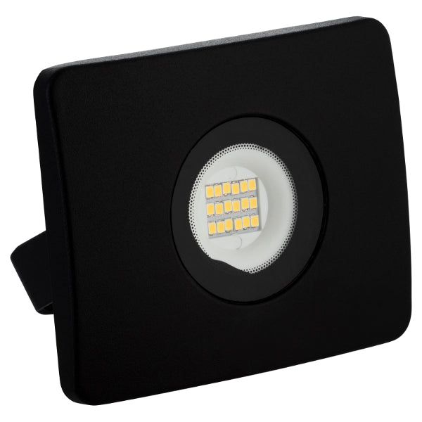 Leana Floodlight LED Slim 15W 1200lm 4k Black IP65