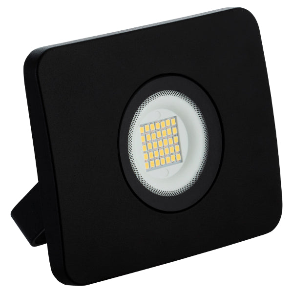Leana Floodlight LED Slim 20W 1200lm 4k Black IP65