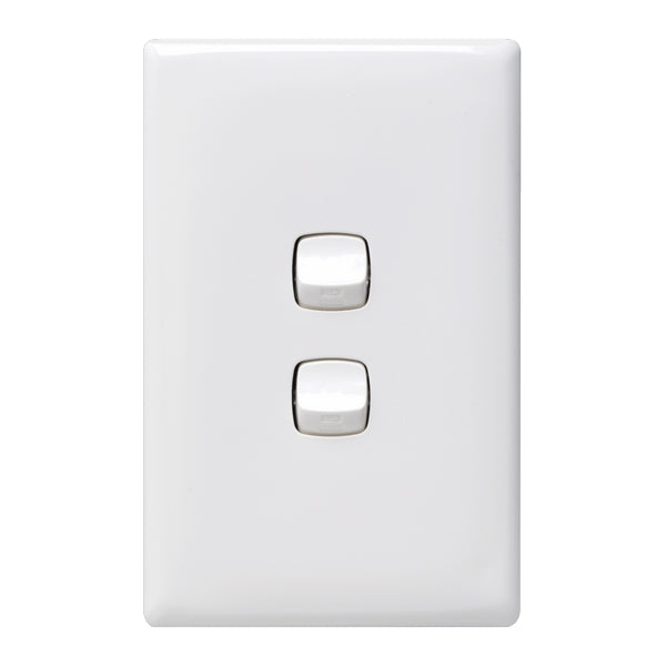 Linea Switch Double White