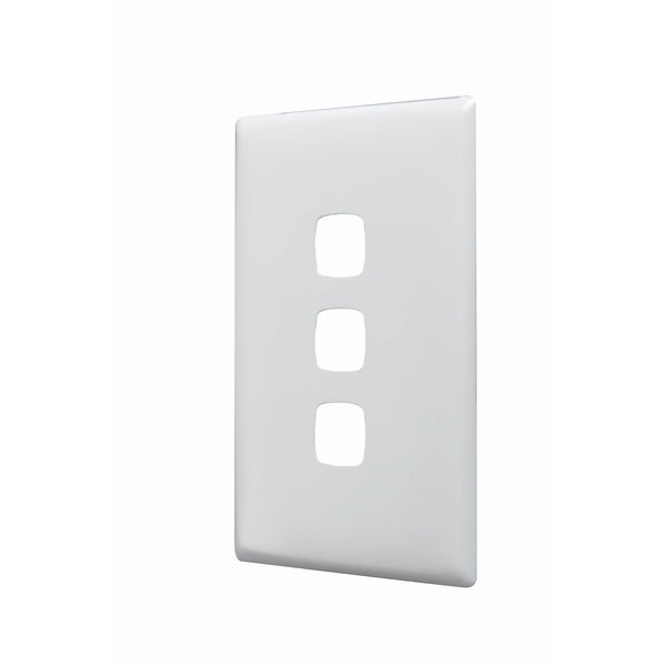 Linea Plate Only 3Gang White