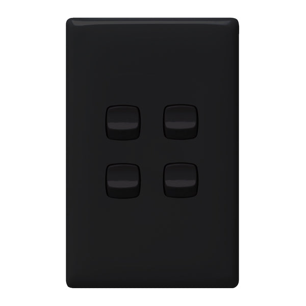 Linea Switch 4Way Black