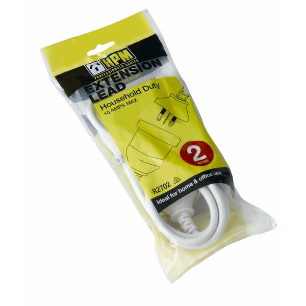 Extension Lead Light Duty 2m