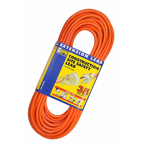 Extension Lead Extra Heavy Duty 35m Orange