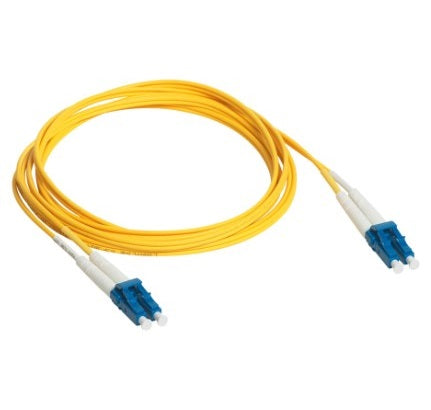 LCS3 Patch Lead Fibre OS2 LC/LC 9/125um SM Duplex 1m Yellow