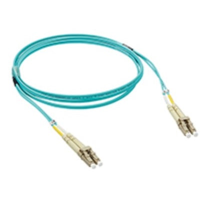LCS3 Patch Lead Fibre OM3 LC/LC 50/125um MM Duplex 1m Aqua