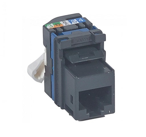LCS2 Keystone Connector RJ45 Cat6 UTP Black