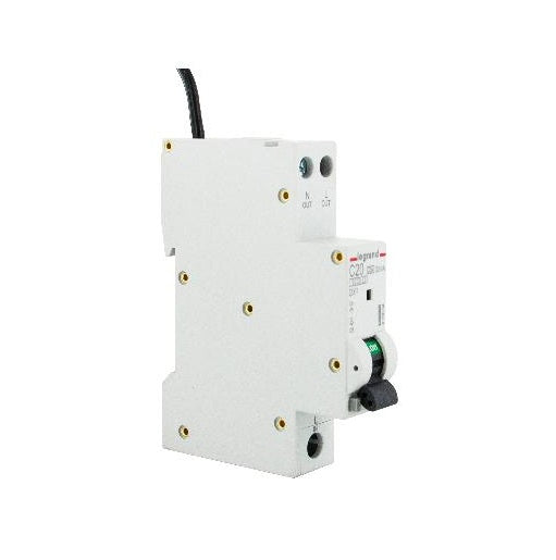 RCBO 1 Module Combo 1P+N 20A 6kA 30mA C Curve Neutral Tail