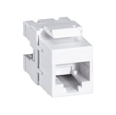Keystone Connector RJ45 Cat6 110 White (8A)