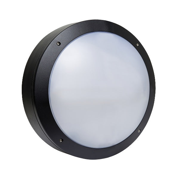 Bulkhead Emerg R360 LED 18W 4k Plain Maint Li Battery