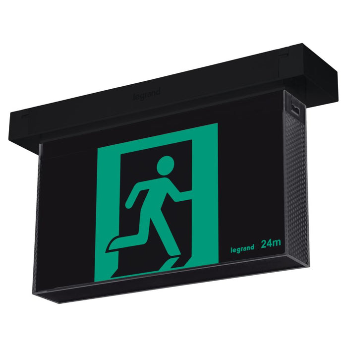 Bolt LED Theatre Exit Maint Galaxy Run Man Slide Con Li Batt