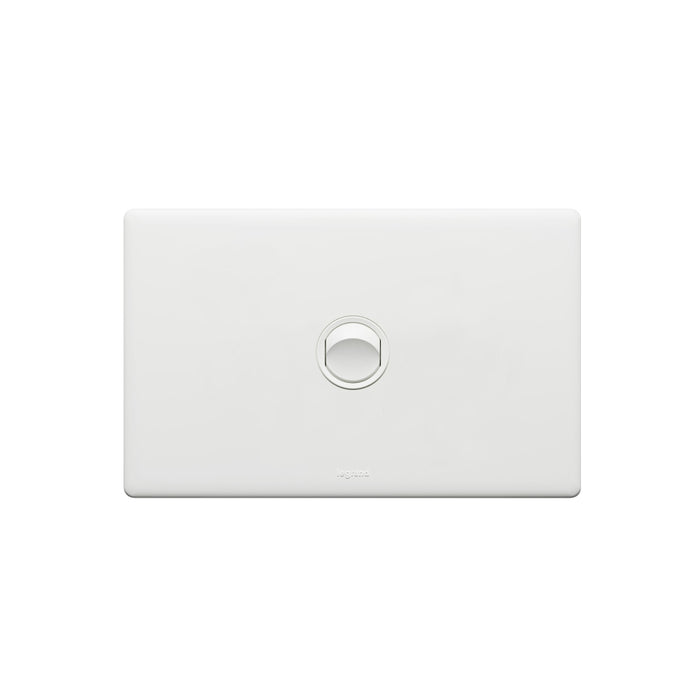 Excel Life Matt Switch Single 16A/16AX Horizontal White