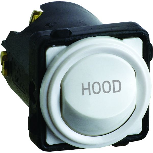 Excel Life Switch Mech 16A HOOD Matt White