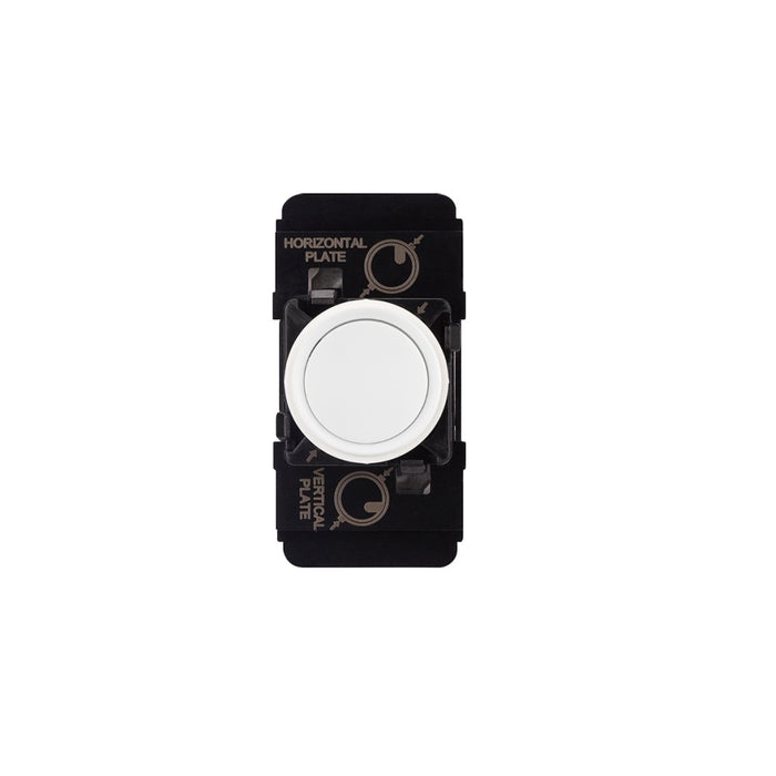 Excel Life Mech Push Button Intermediate 10A/10AX Matt White