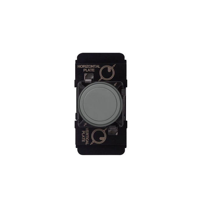 Excel Life Mech Push Button 10A/10AX Fascia Urban Grey