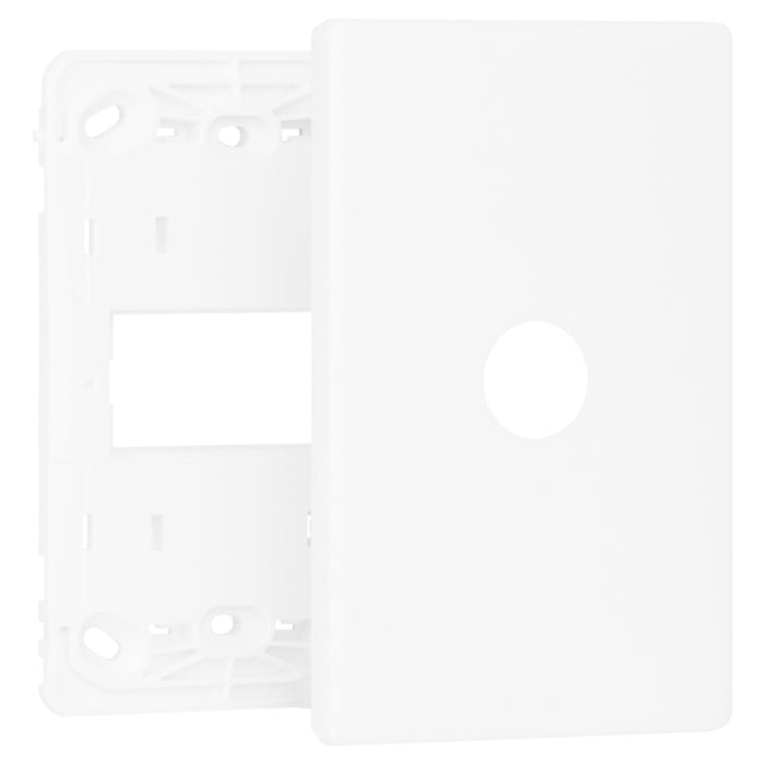 Excel Life Netatmo Grid & Cover Plate Single Matt White