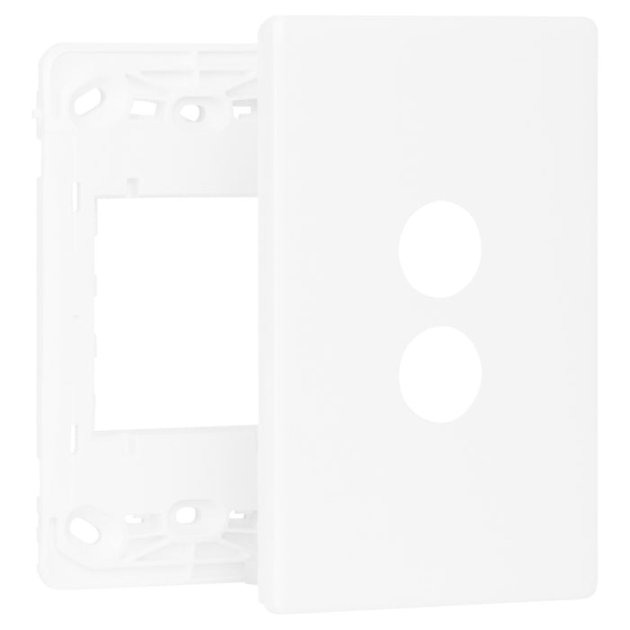 Excel Life Netatmo Grid & Cover Plate Double White