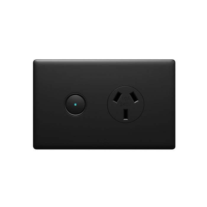 Excel Life Netatmo Smart Sw Socket Single 10A Matt Black