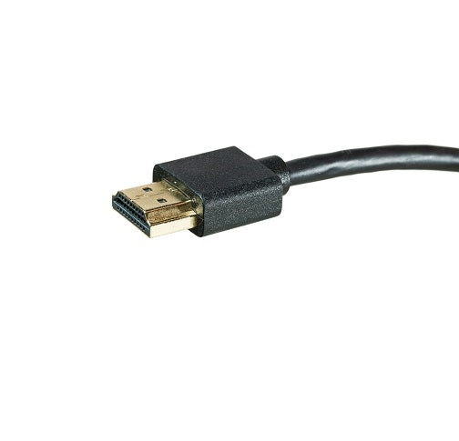 Cable HDMI V2.0 1M Slimline 18GBS & Ethernet Black