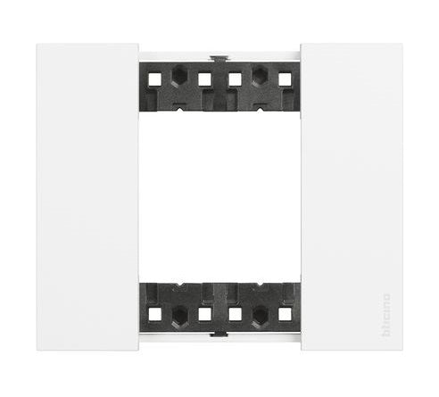 Bticino Living Now Cover Plate 2Gang White