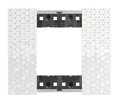 Bticino Living Now Cover Plate 2Gang Pixel
