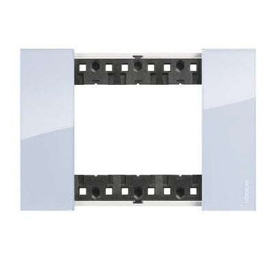 Bticino Living Now Cover Plate 3Gang Sky