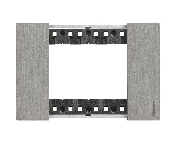 Bticino Living Now Cover Plate 3Gang Steel