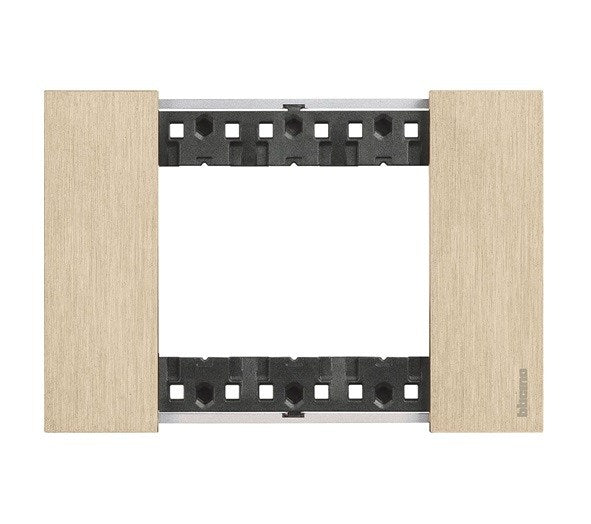 Bticino Living Now Cover Plate 3Gang Gold