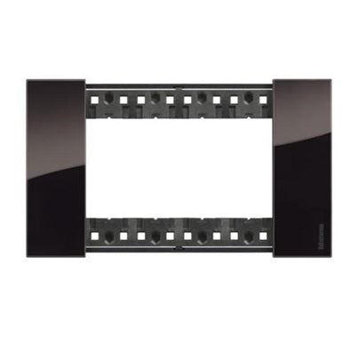 Bticino Living Now Cover Plate 4Gang Night