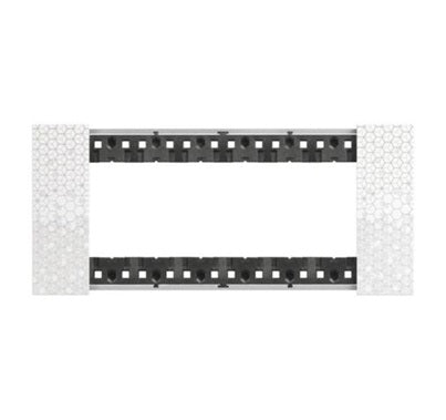 Bticino Living Now Cover Plate 6Gang Pixel