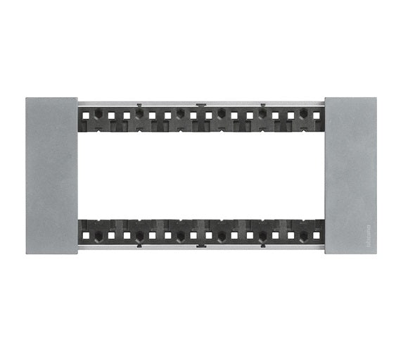 Bticino Living Now Cover Plate 6Gang Moon
