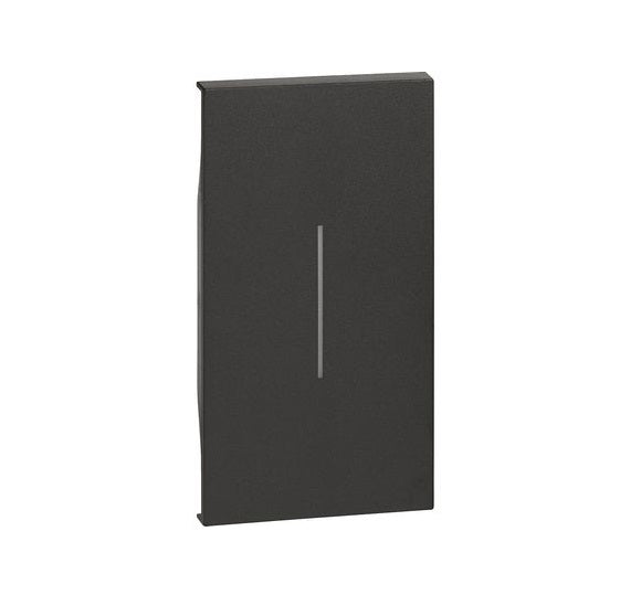 Living Now Cover Plate for Switch Mech 2Gang Black