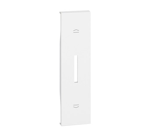 Living Now Cover Plate for 2P Shutter Mech 1Gang White