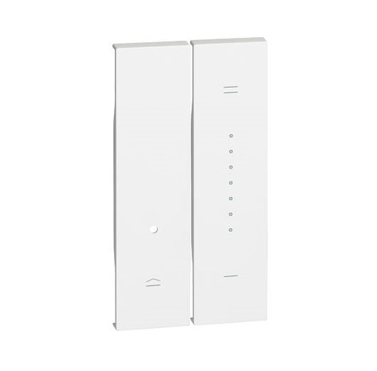 Living Now Cover Plate for Dimmer Mech 2Gang White
