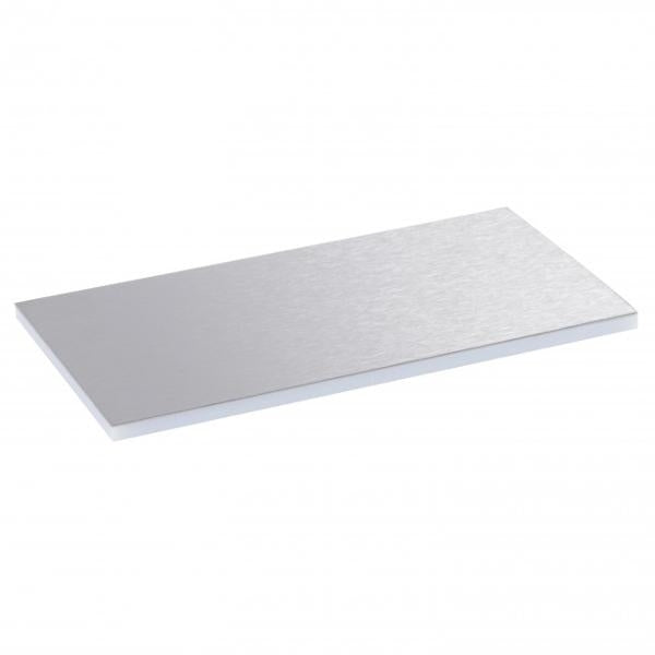 Stainless Steel Plate for 8 Module Floor Box Lid 088000