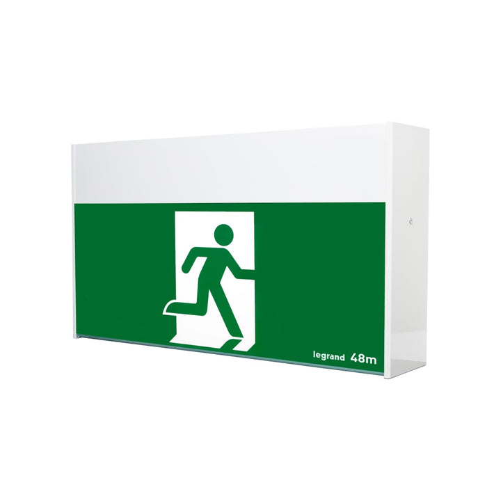 Large Exit Sgl Sided 48M Maint Running Man Li Battery