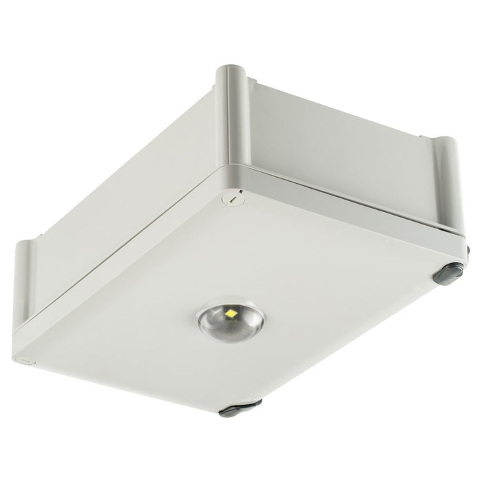 Super Satellite LED 1 x 5W D100 Surf Mnt Grey Li Batt IP65