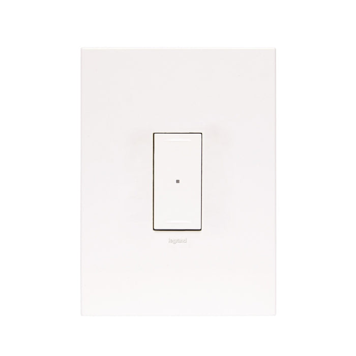 Arteor Netatmo Smart Light Switch Single Vert White