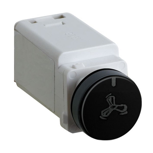 Excel Life Fan Controller Mech 100VA 3-Speed Black