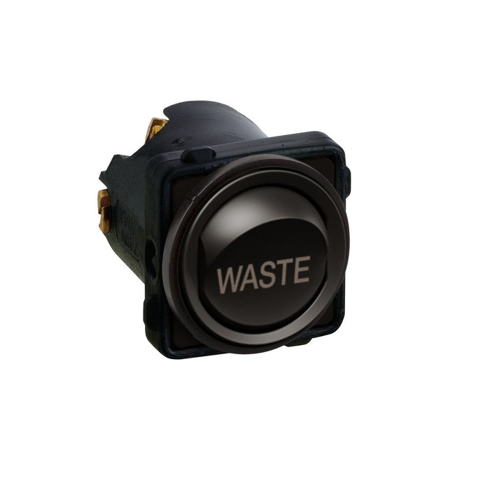 Excel Life Switch Mech 16A WASTE Matt Black