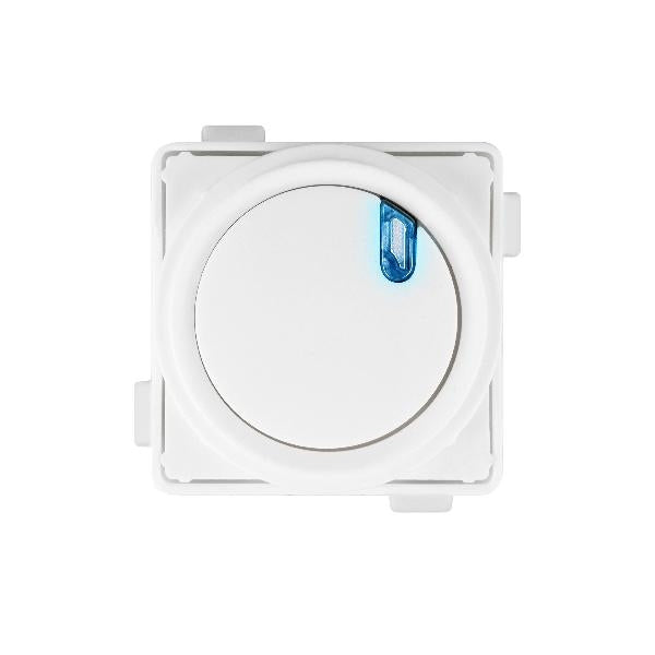 Excel Life Push Button Electronic 500VA Matt White